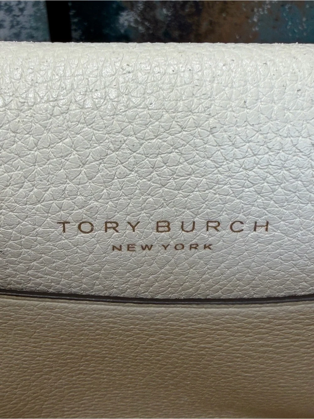 Tory Burch Quiet Luxury Thea Pebbled Leather Flap Crossbody New Ivory